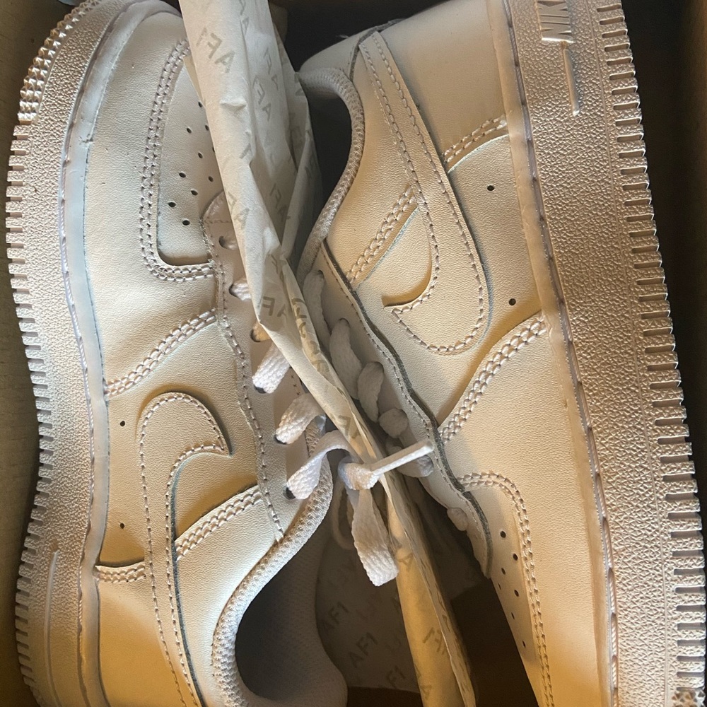 White sneakers